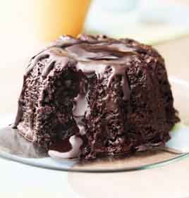 CAKE, MOLTEN CHOCOLATE CAKE FROZEN 5 OZ INDV