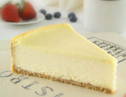CAKE CHEESE NEW YORK STYLE 16 SLICE 10 WRAPPED FROZEN