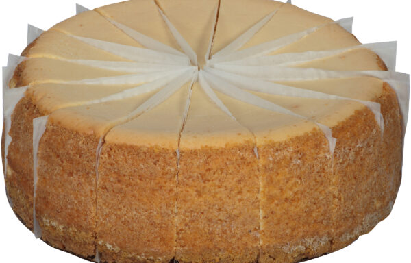 Sara Lee New York Style Cheesecake 10″ Round Plain 3.25″ Pre-Cut 16-Slice 2ct/131oz