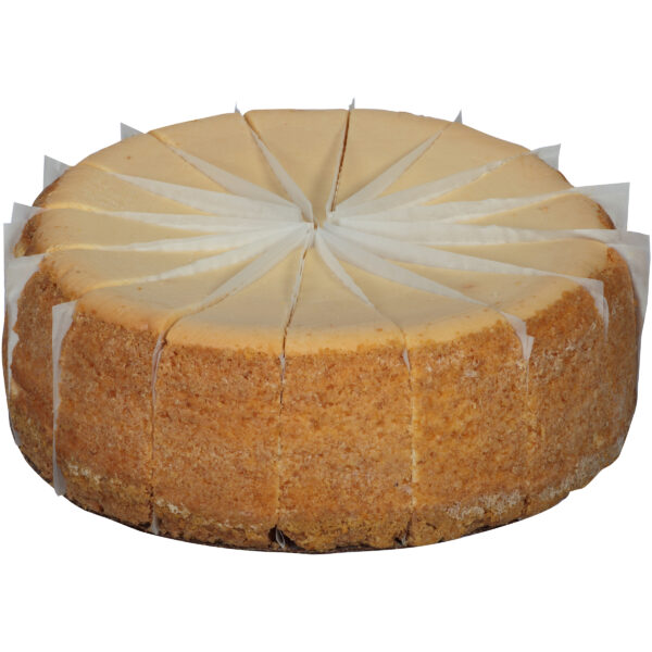 Sara Lee New York Style Cheesecake 10 Round Plain Hi-Rise Pre-Cut 16-Slice 2ct/131oz