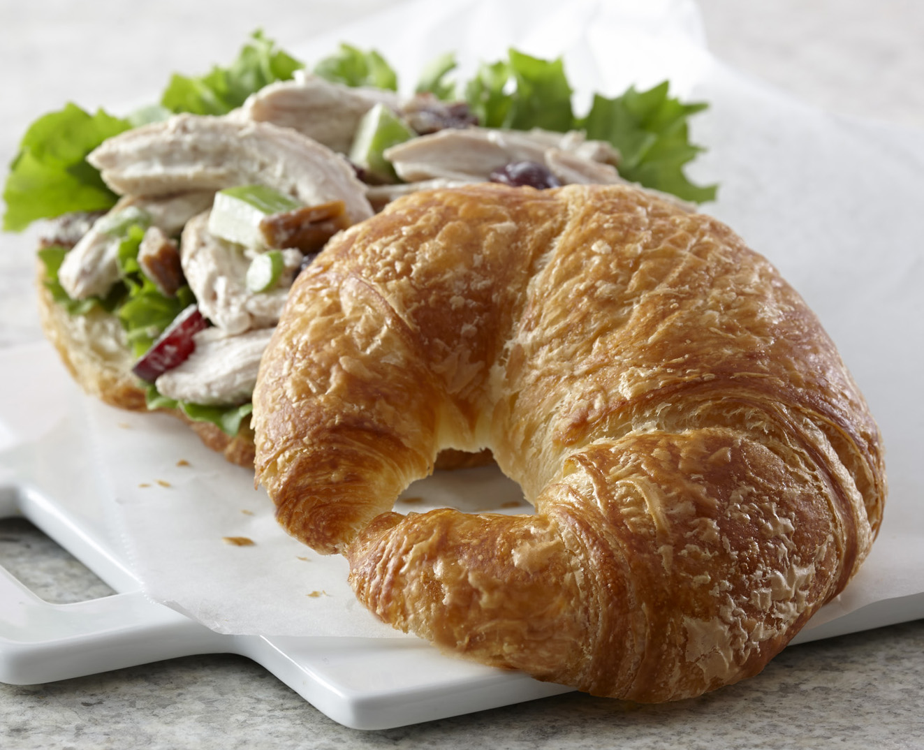 CROISSANT, BUTTER, BAKED, LARGE, CURVED, THAW AND SERVE - Feeser's