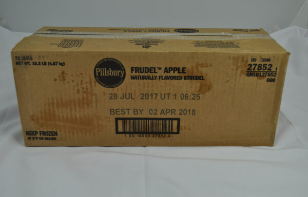 Pillsbury Frozen Meals Frudel Single Serve Pouch Apple 72/2.29 OZ