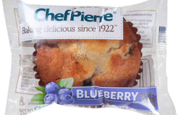 Chef Pierre Individually Wrapped Muffin Blueberry 24ct/4oz