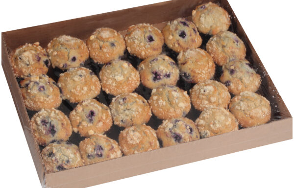 Chef Pierre Small Muffin Blueberry 4 trays/24ct/2oz