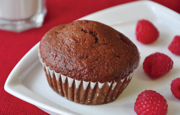 Muffins, Whole Grain, Chocolate Chocolate Chip, Reduced Fat, Individually Wrapped