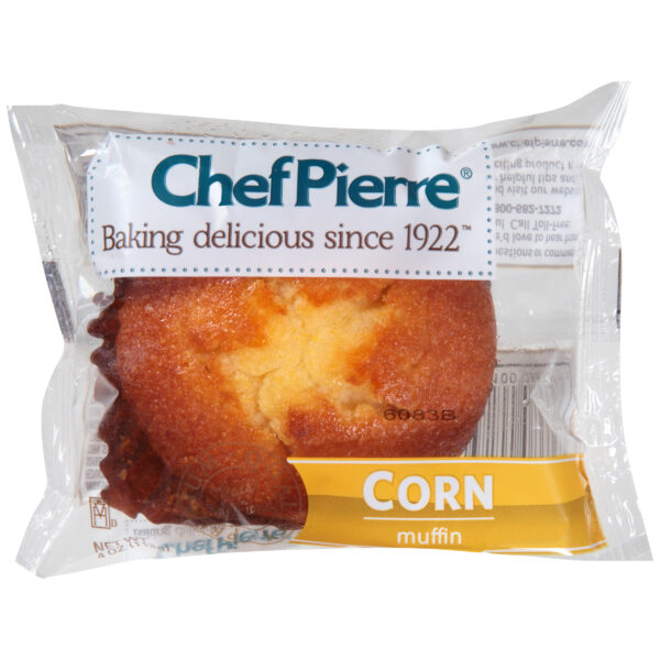 Chef Pierre Individually Wrapped Muffin Corn 24ct/4oz