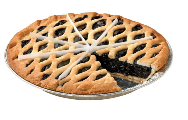 Chef Pierre Fruit Pie 10 Pre-Baked Blueberry Lattice Pre-Sliced 8-Slice 6ct/34oz