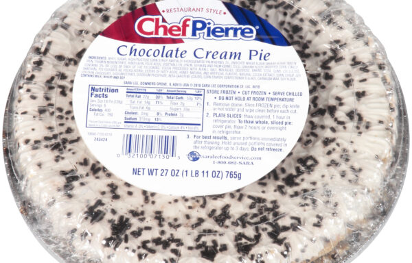 Chef Pierre Cream Pie 10 Classic Chocolate 6ct/27oz