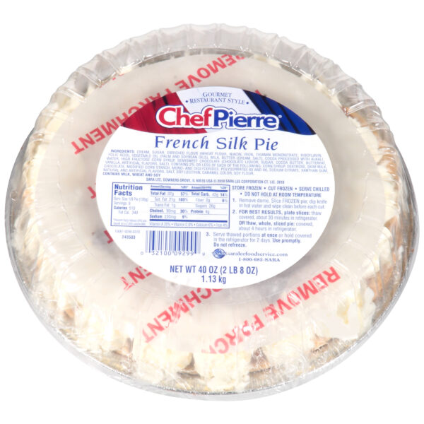 Chef Pierre Cream Pie 10 Gourmet French Silk 4ct/40oz
