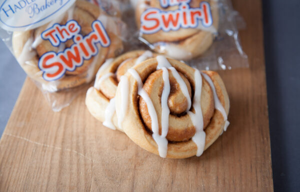 Whole Grain Iced Sweet Potato Swirl Roll Individually Wrapped 36/2.7 oz