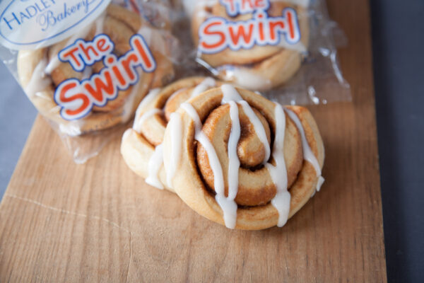 Whole Grain Iced Sweet Potato Swirl Roll Individually Wrapped 36/2.7 oz