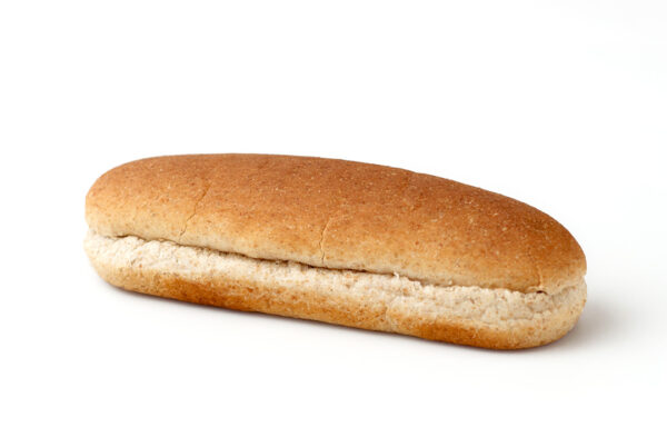 Hot Dog Buns, Whole Grain White, 6″