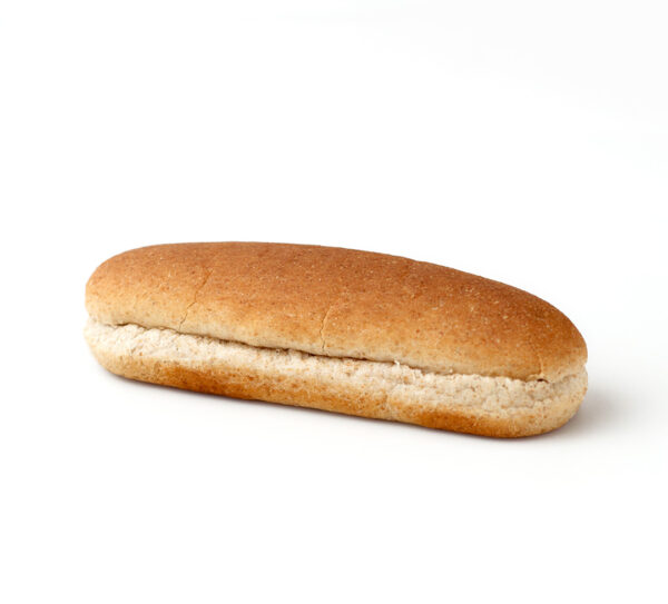 Hot Dog Buns, Whole Grain White, 6″