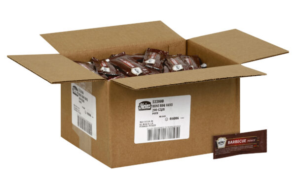 Heinz Barbecue Sauce, Single Serve 12 gm. Packets, 200 per Case