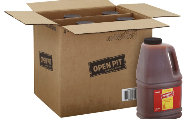 OPEN PIT Original BBQ Sauce, 1 gal. Jugs (Pack of 4)