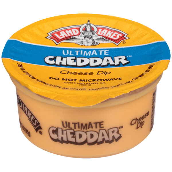 Land O Lakes Ultimate Cheddar Cheese Dip Cups.