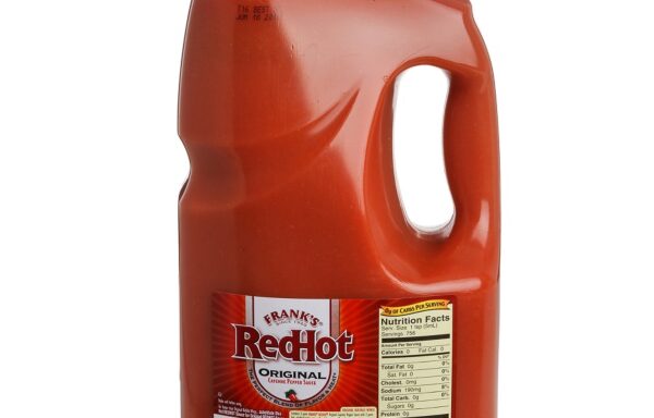 FRANK’S REDHOT ORIG CAYENNE PEPPER HOT SAUCE 4/1 GAL