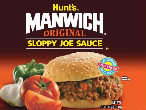 MANWICH Original Sloppy Joe Sauce, 107 OZ