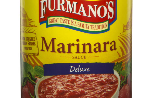 Furmanos; 6/#10 Deluxe Marinara Sauce