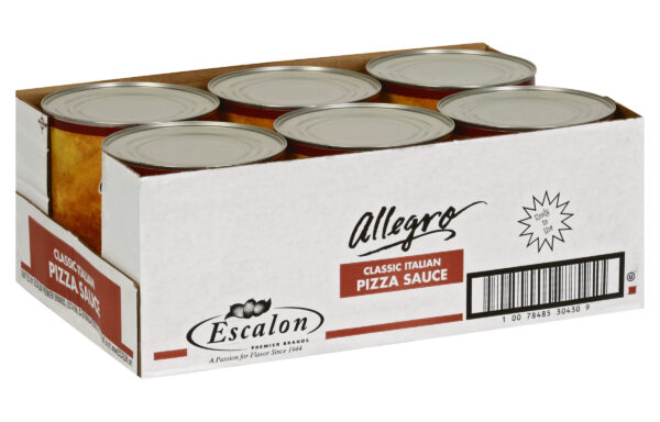 Allegro Classic Italian Pizza Sauce, 105 oz. Can, 6 Per Case