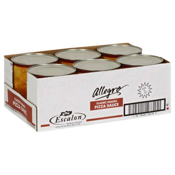 Allegro Classic Italian Pizza Sauce, 105 oz. Can, 6 Per Case