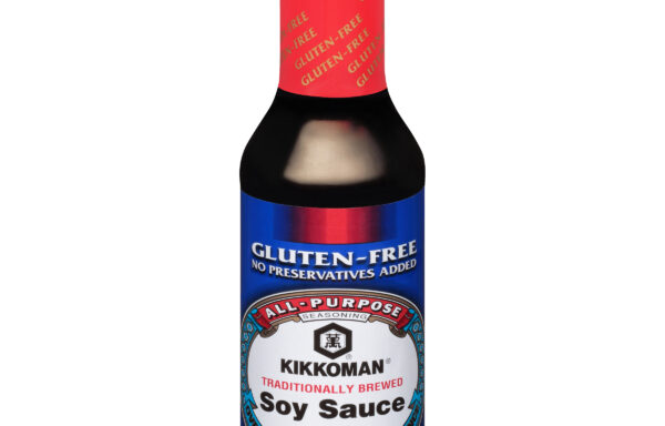 Kikkoman Gluten-Free No Preservatives Added Soy Sauce 10 FL OZ – Case of 6