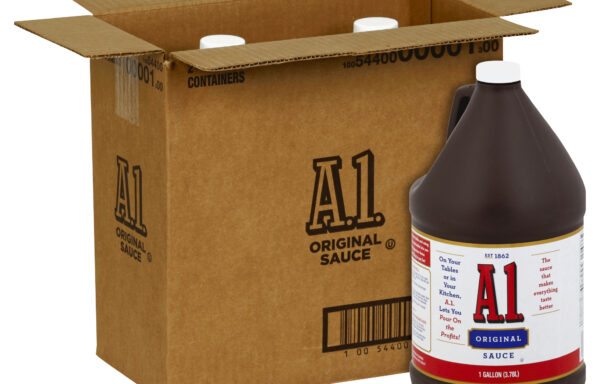 A.1. Original Steak Sauce, 2 ct Casepack, 1 gal Jugs