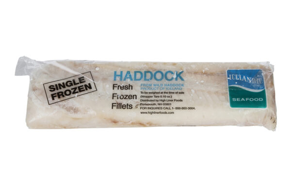 10/5 LB Haddock Fillets, Cello Pack, Skinless / Boned, Single Frozen, MSC