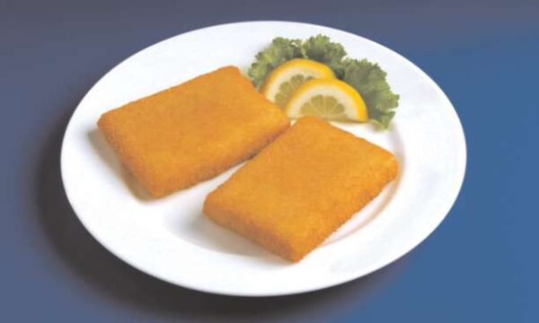 1/10 LB Oven Ready Breaded Haddock Rectangles 3 oz, Kosher, CN, MSC