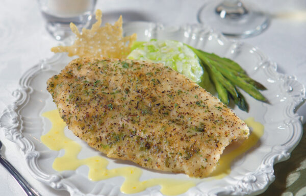 1/10 LB PAN-SEAR Roasted Garlic & Herb Tilapia Fillets