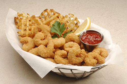 SHRIMP, BREADED, TAIL-OFF, POUCH, 21+, 12-8 OZ