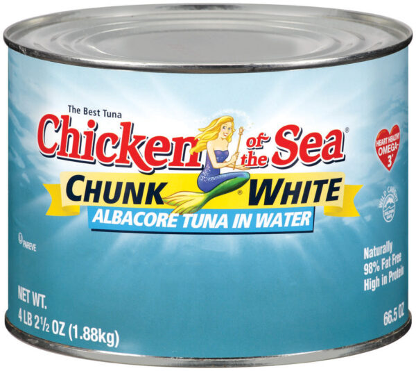 Chicken of the Sea Chunk Albacore Tuna in Water 6/66.5 ounce