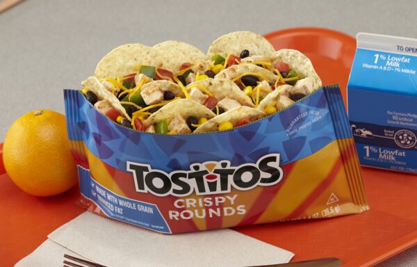 Tostitos Reduced Fat Tortilla Chips Crispy Rounds 1.4 Oz