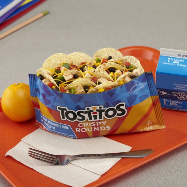 Tostitos Reduced Fat Tortilla Chips Crispy Rounds 1.4 Oz