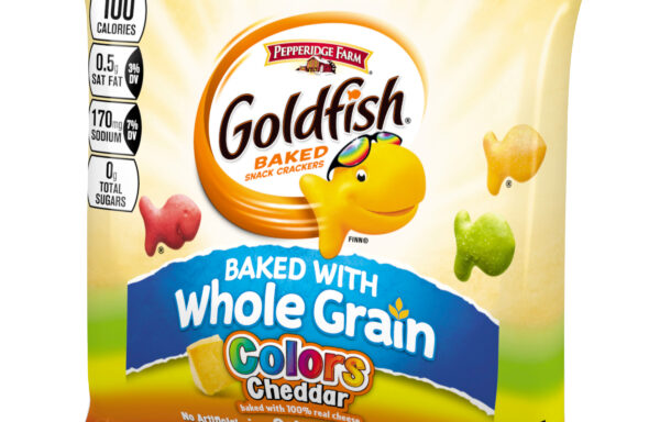 Goldfish Baked with Whole Grain Cheddar Crackers Colors