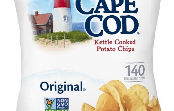 Cape Cod Potato Chips, Original Kettle Cooked Chips, 1 Oz