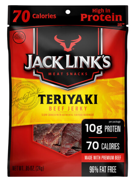 .85oz JACK LINK’S TERIYAKI BEEF JERKY 1/48CT