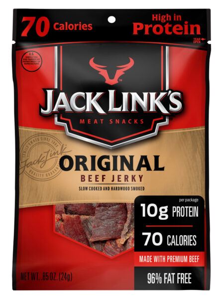 .85oz JACK LINK’S ORIGINAL BEEF JERKY 1/48CT