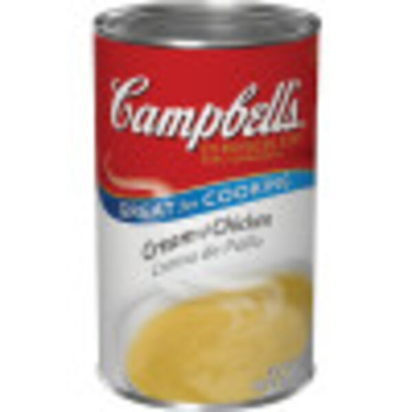 Campbell’s Condensed Cream of Chicken Soup, 50 Ounce Cans, 12-Pack