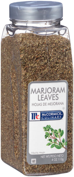 MCCORMICK CULINARY MARJORAM LEAVES 4 OZ