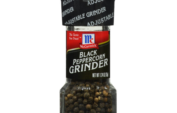 MCCORMICK CULINARY BLACK PEPPERCORN GRINDER 1.24 OZ