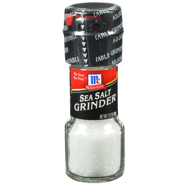 MCCORMICK CULINARY SEA SALT GRINDER 2.12 OZ