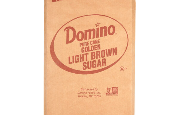 Domino Pure Cane Golden Light Brown Sugar 25 lb. Bag