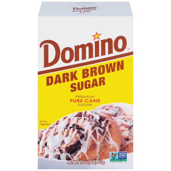 Domino Dark Brown Sugar 24-1 lb. Cartons