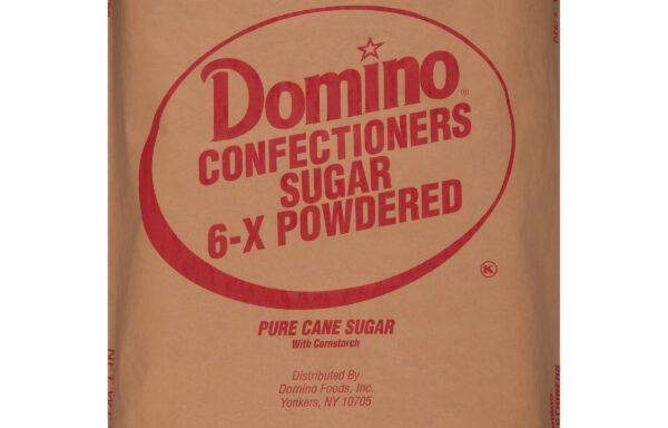 Domino 6x Powdered Confectioner’s Sugar 50 lbs. Bag