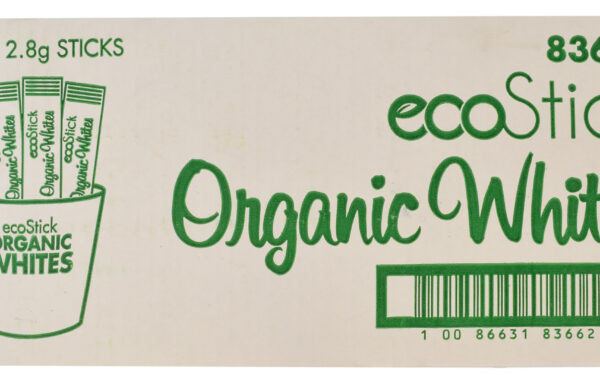 ecosStick Organic Whites 2000-2.8g Sugar, Sticks