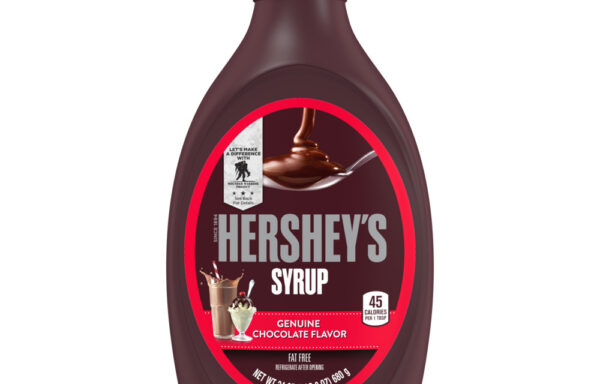 HERSHEY’S Chocolate Syrup Bottle, 24 oz., 24 ct., Display Ready Case