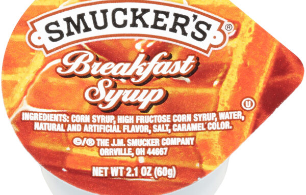 Smucker’s 2.1 Ounce Breakfast Syrup Plastic