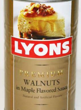 GOURMET WALNUTS IN MAPLE SAUCE