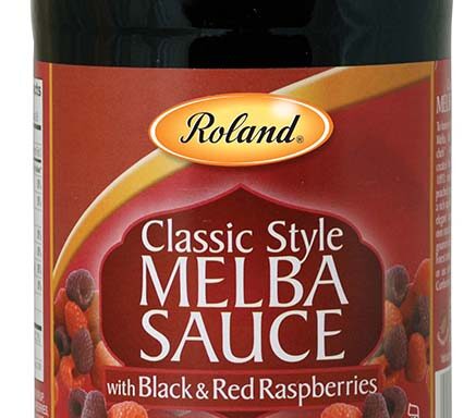 Roland Melba Sauce W/Blk&Red Rspb’S